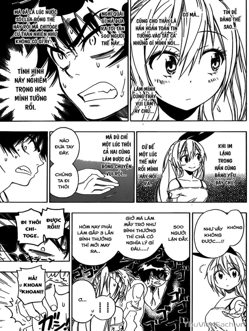 Truyện Tranh Tình Yêu Giả Tạo - Nisekoi trang 8