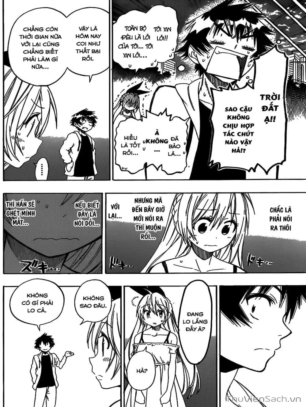 Truyện Tranh Tình Yêu Giả Tạo - Nisekoi trang 8