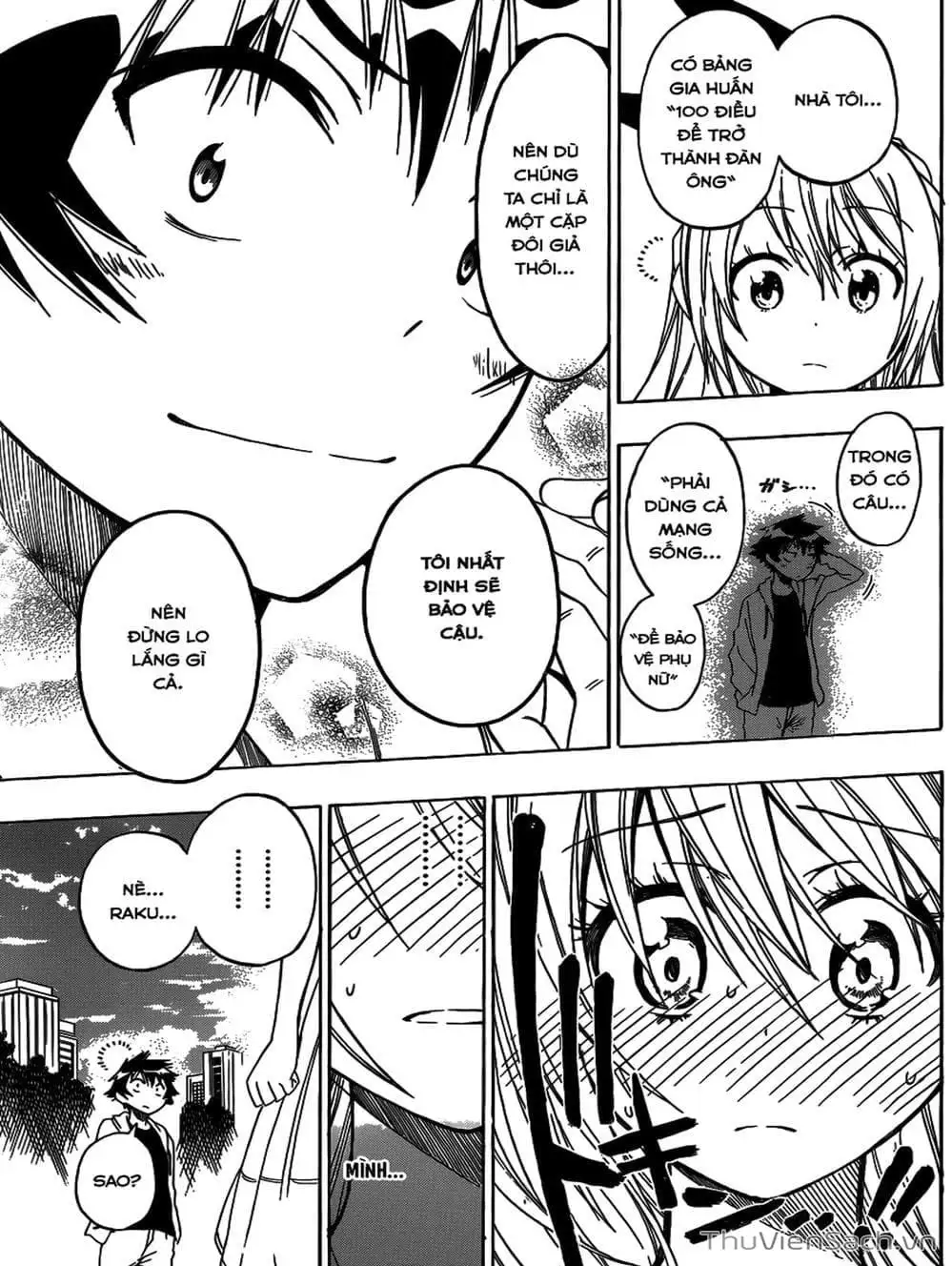 Truyện Tranh Tình Yêu Giả Tạo - Nisekoi trang 8