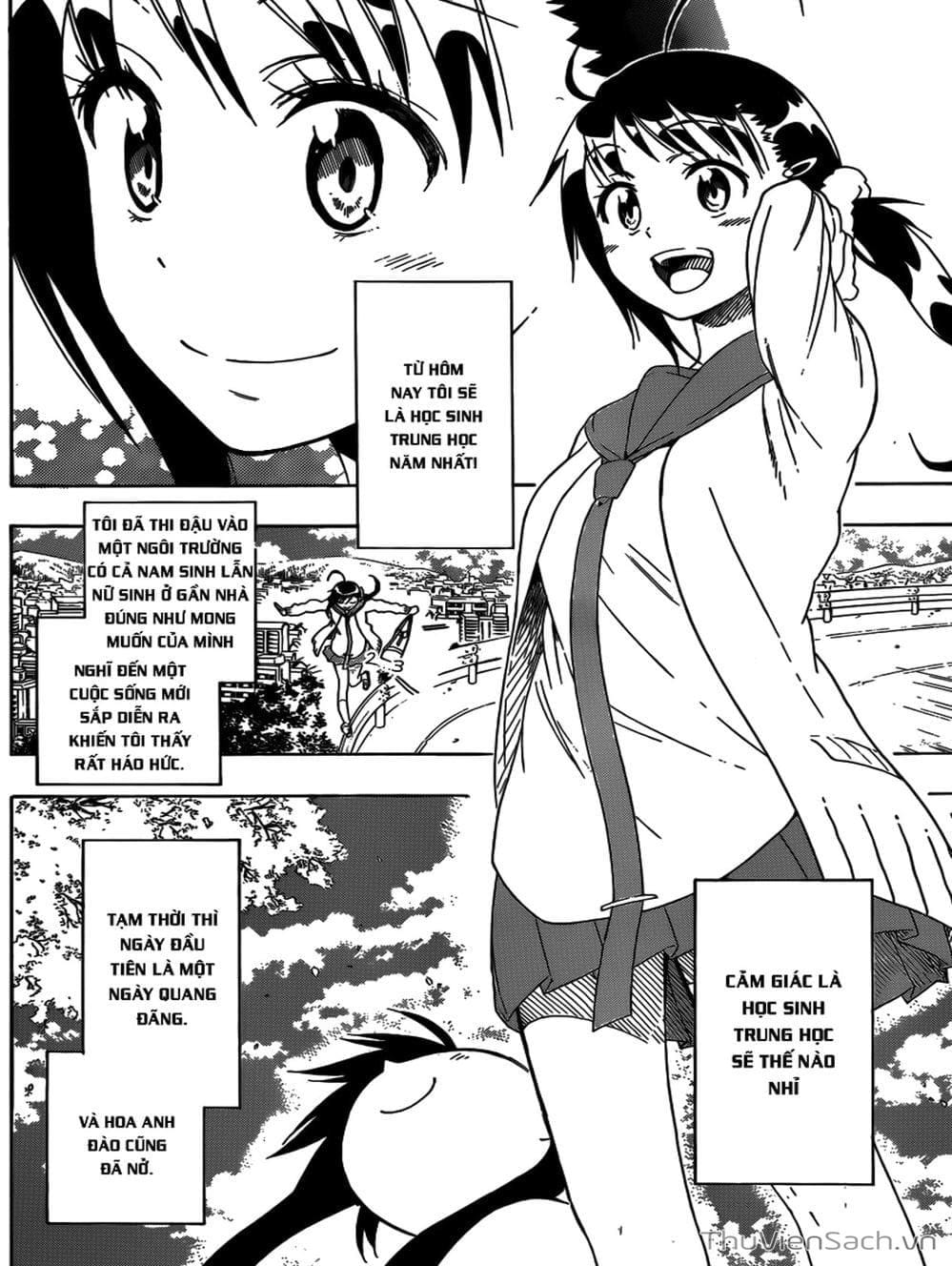 Truyện Tranh Tình Yêu Giả Tạo - Nisekoi trang 8