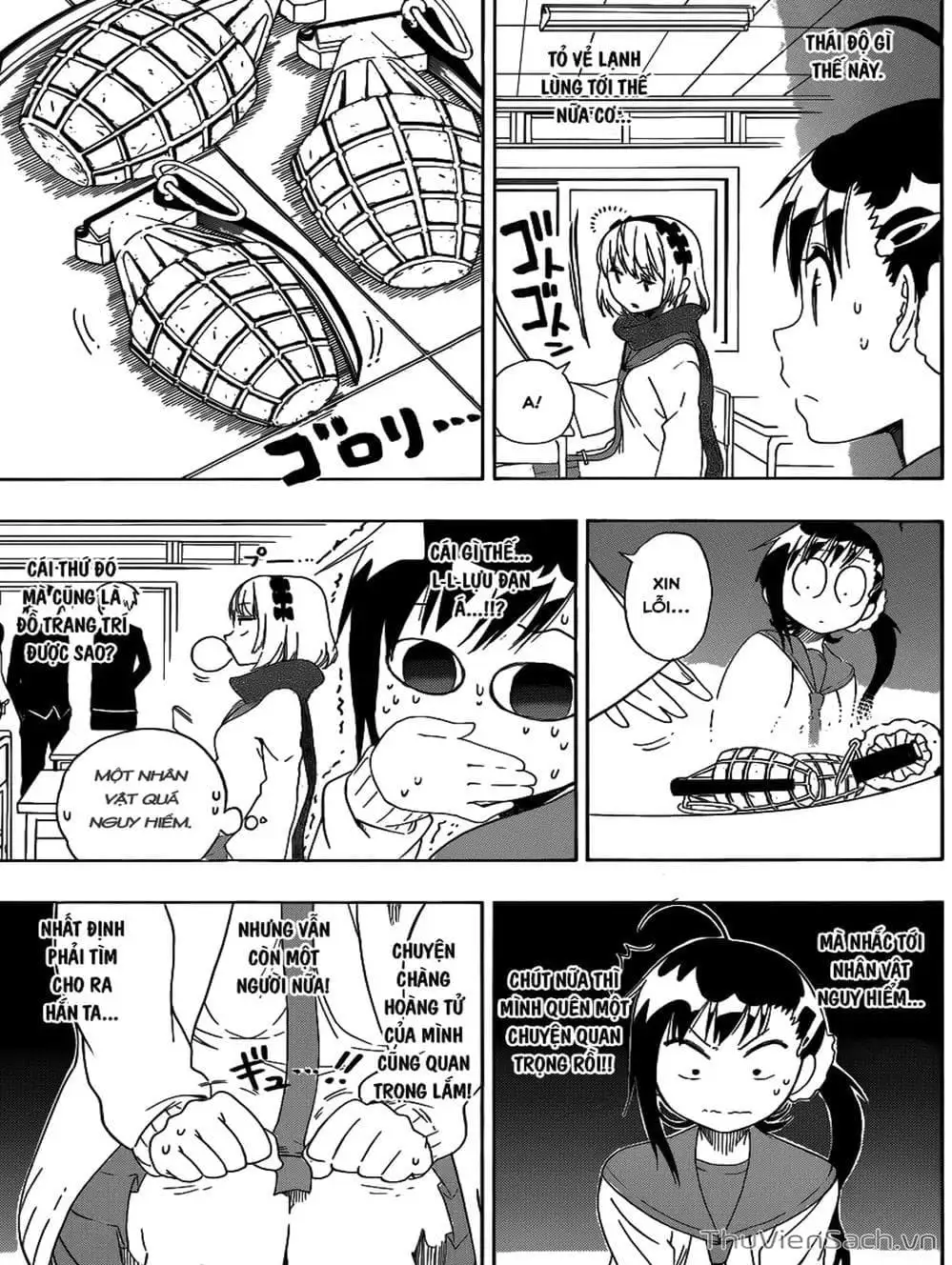 Truyện Tranh Tình Yêu Giả Tạo - Nisekoi trang 8