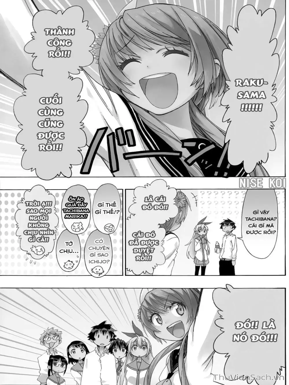 Truyện Tranh Tình Yêu Giả Tạo - Nisekoi trang 8