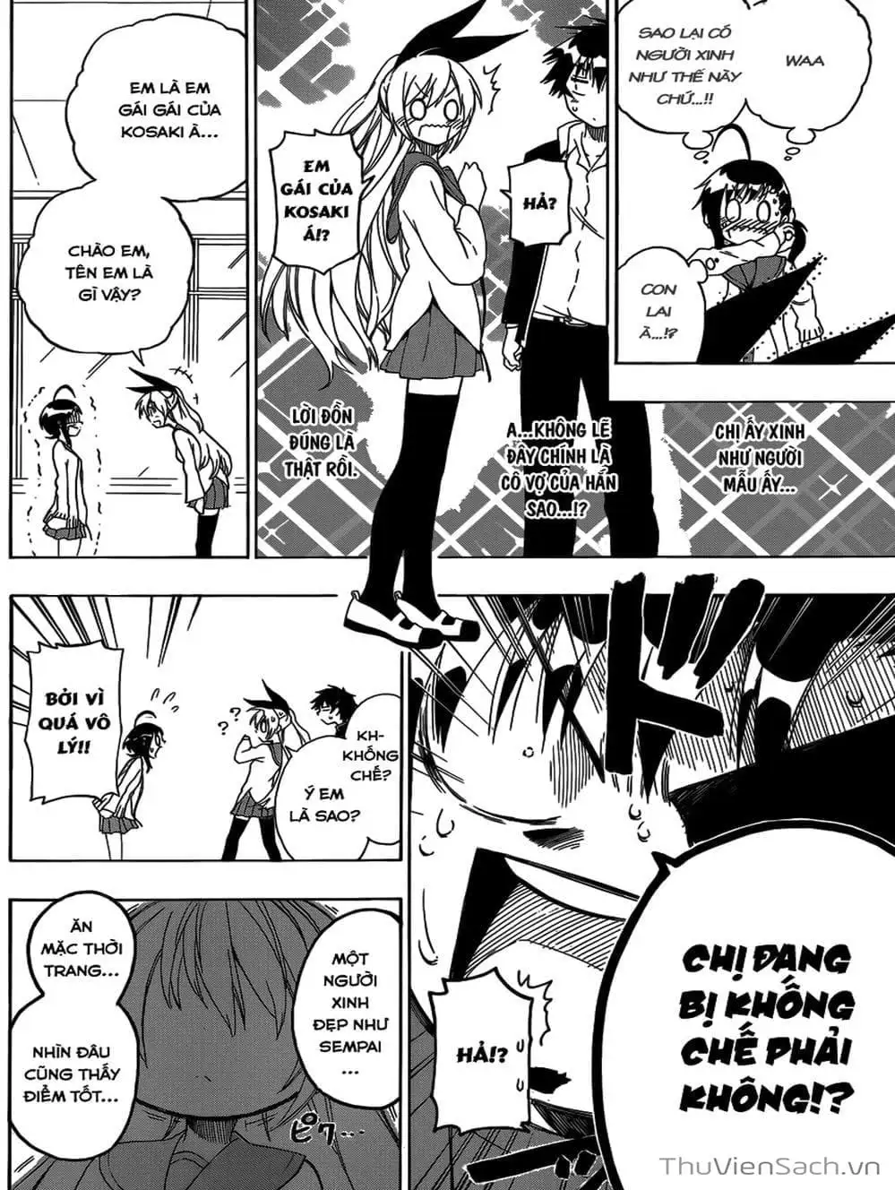 Truyện Tranh Tình Yêu Giả Tạo - Nisekoi trang 8