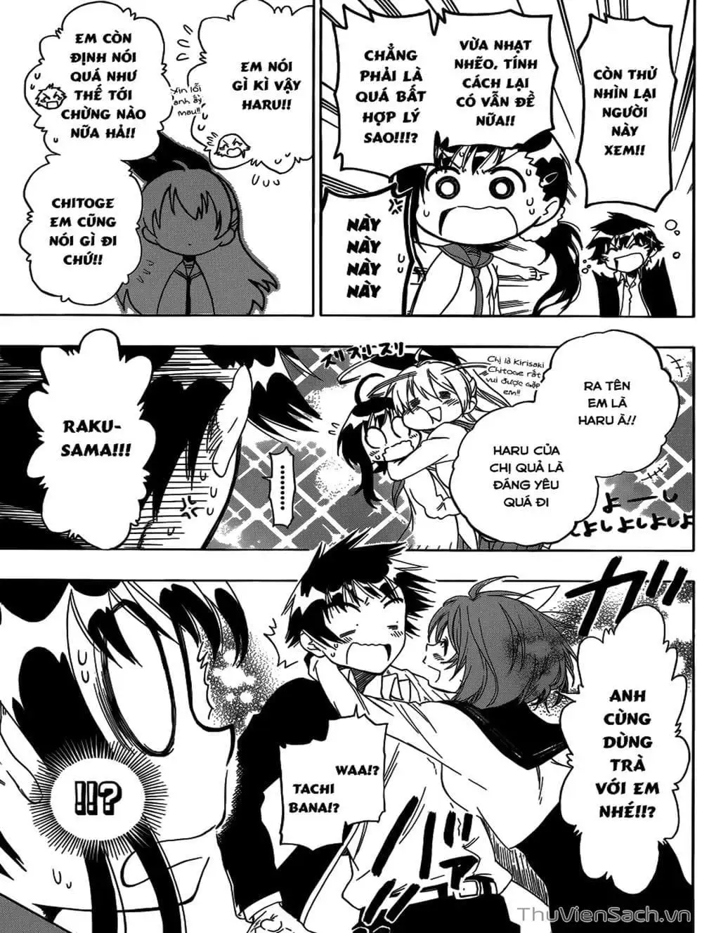 Truyện Tranh Tình Yêu Giả Tạo - Nisekoi trang 8