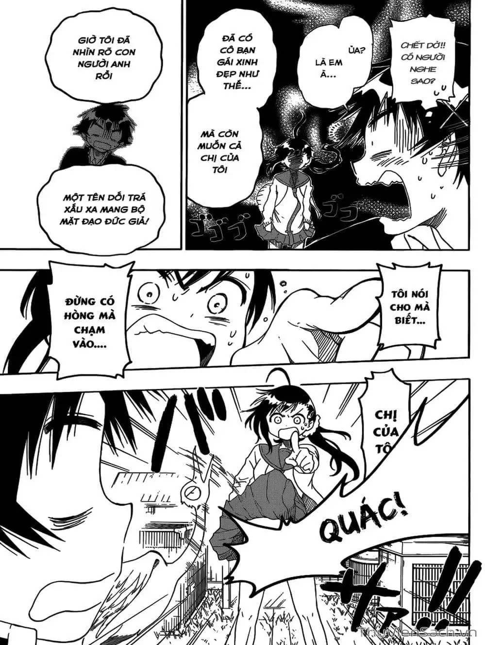 Truyện Tranh Tình Yêu Giả Tạo - Nisekoi trang 8