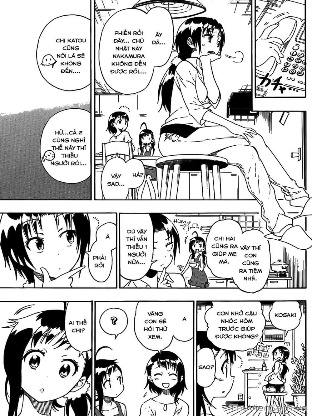 Truyện Tranh Tình Yêu Giả Tạo - Nisekoi trang 8