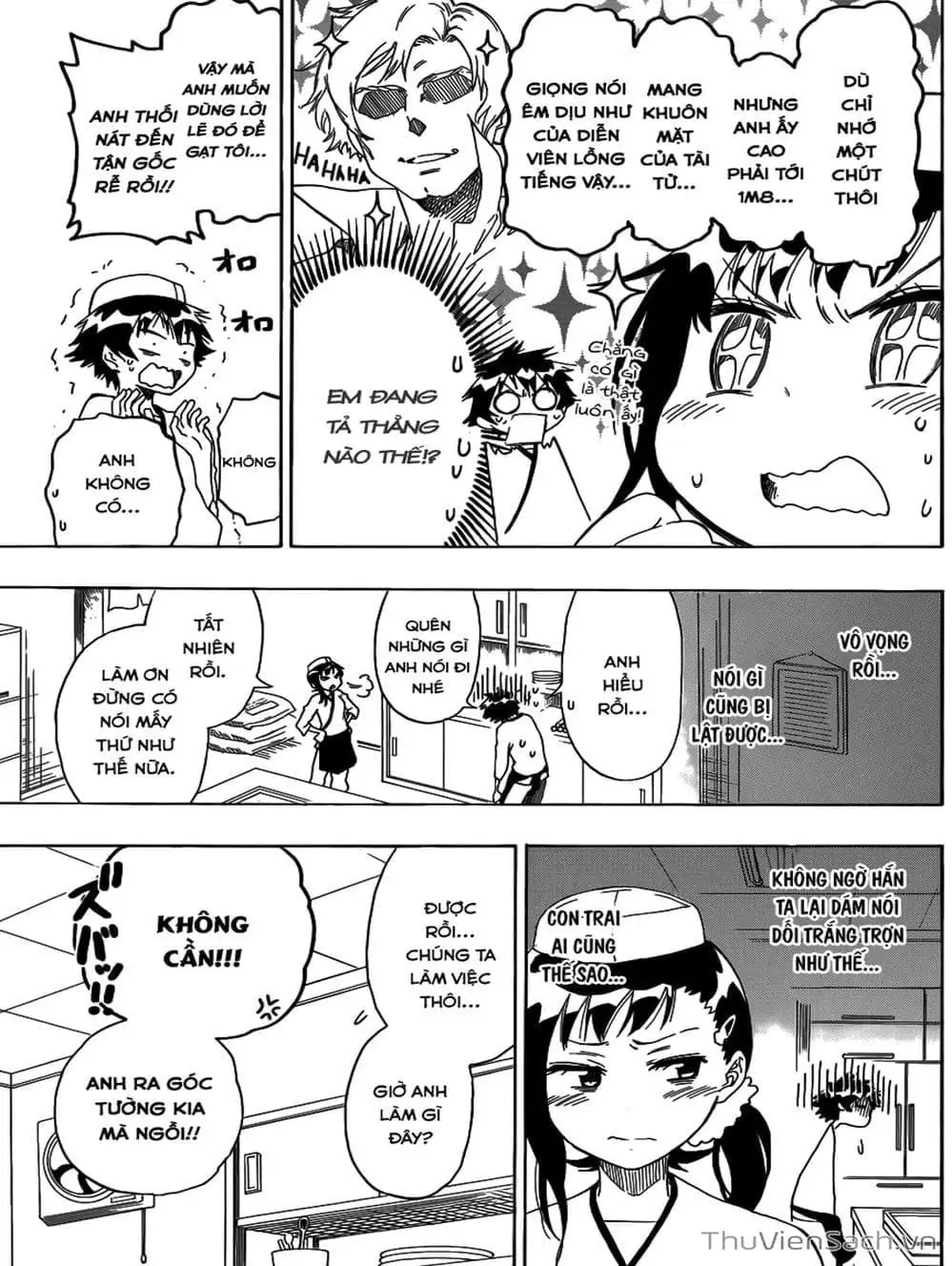 Truyện Tranh Tình Yêu Giả Tạo - Nisekoi trang 8