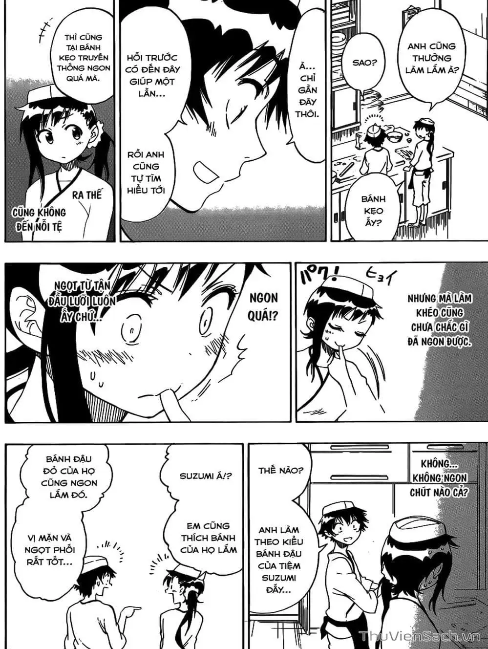 Truyện Tranh Tình Yêu Giả Tạo - Nisekoi trang 8