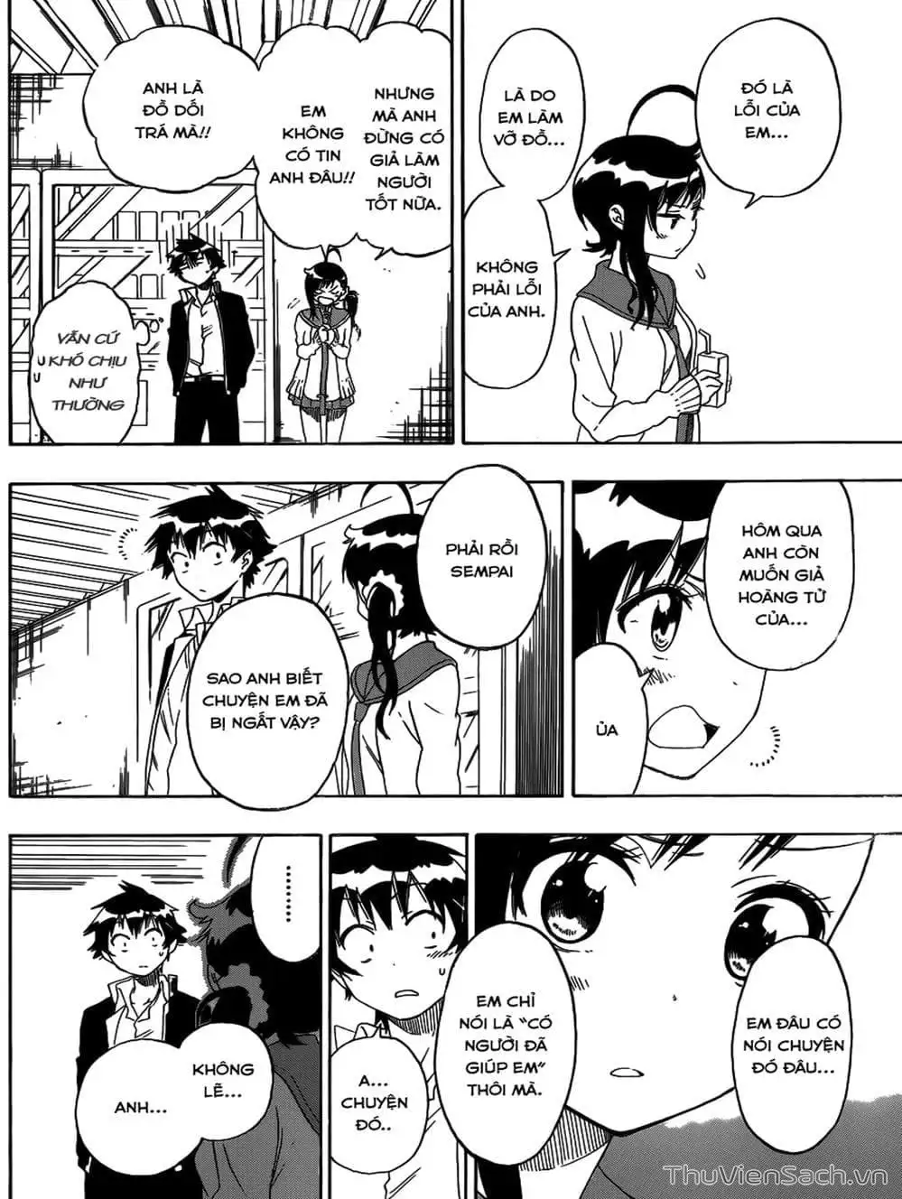 Truyện Tranh Tình Yêu Giả Tạo - Nisekoi trang 8