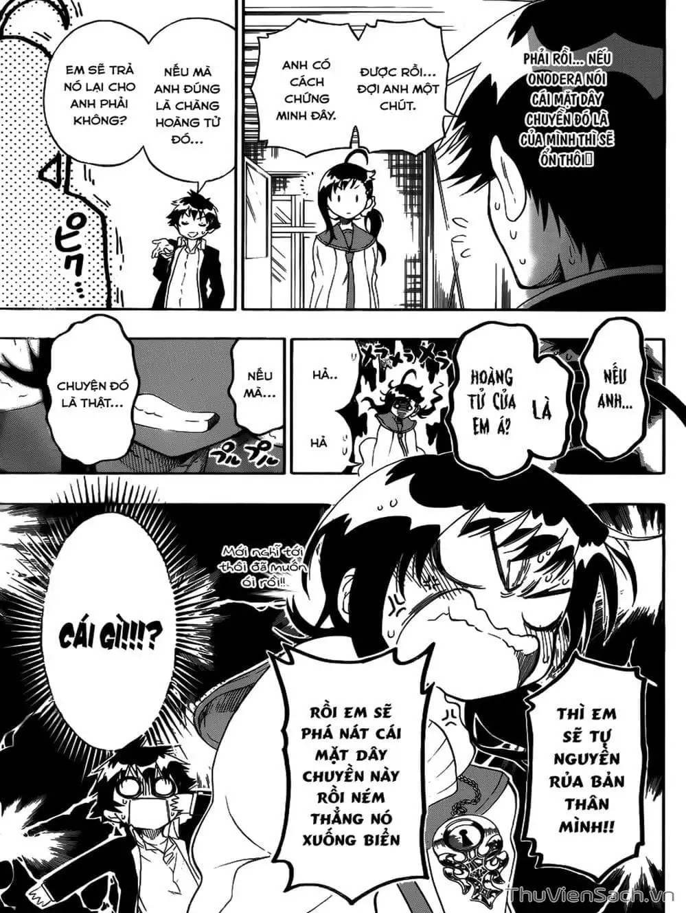 Truyện Tranh Tình Yêu Giả Tạo - Nisekoi trang 8