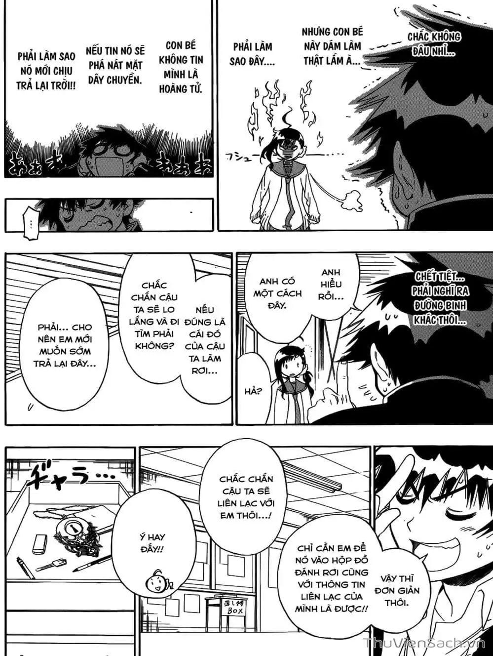 Truyện Tranh Tình Yêu Giả Tạo - Nisekoi trang 8