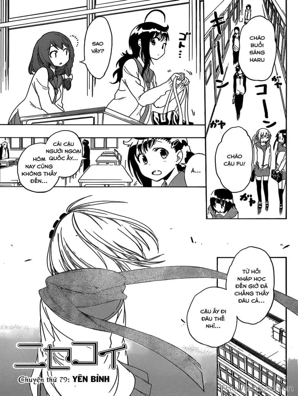 Truyện Tranh Tình Yêu Giả Tạo - Nisekoi trang 8