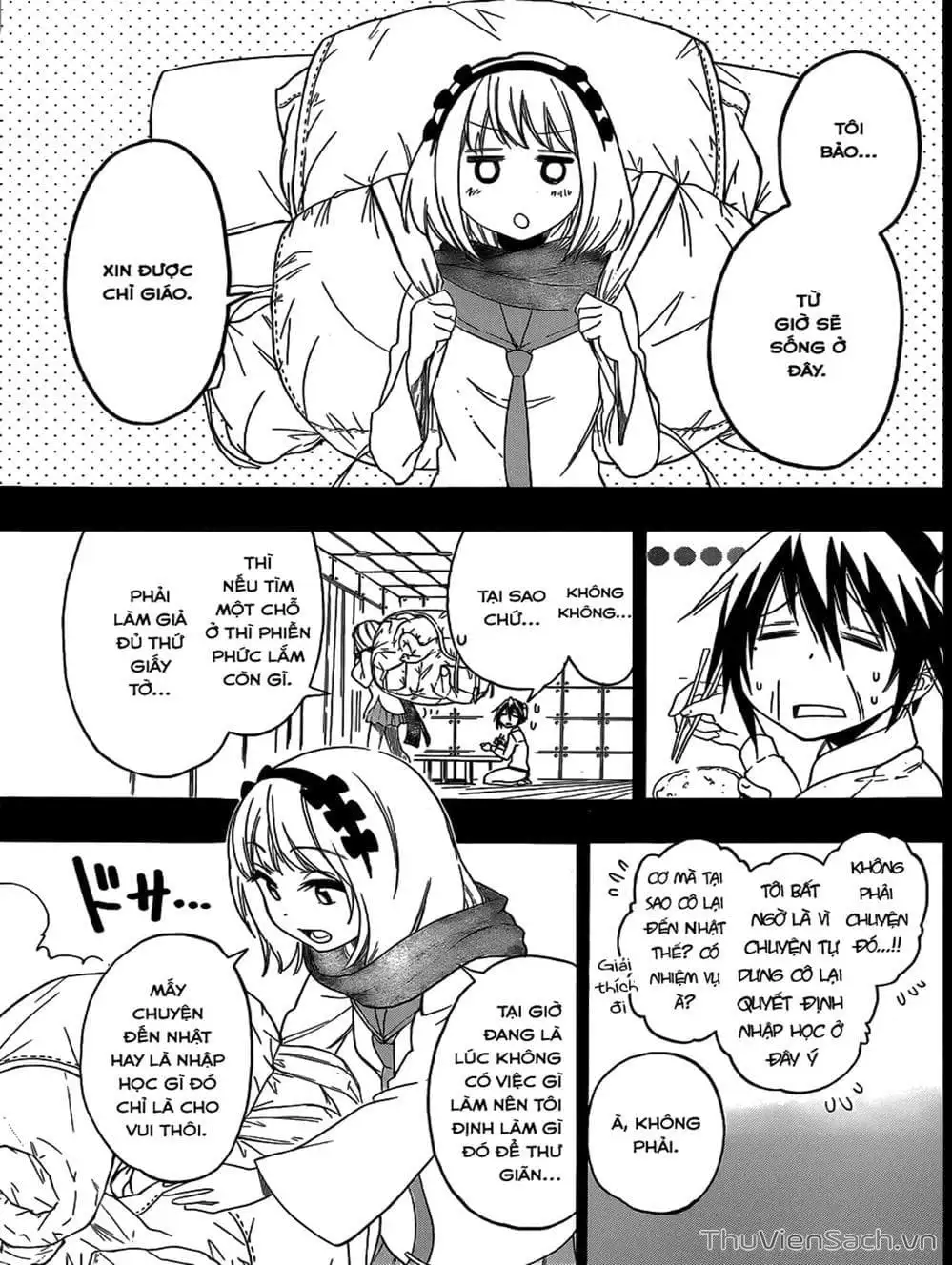 Truyện Tranh Tình Yêu Giả Tạo - Nisekoi trang 8