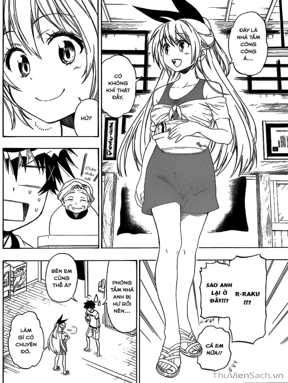 Truyện Tranh Tình Yêu Giả Tạo - Nisekoi trang 8