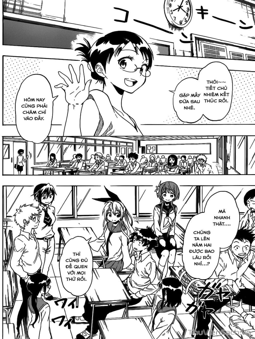 Truyện Tranh Tình Yêu Giả Tạo - Nisekoi trang 8