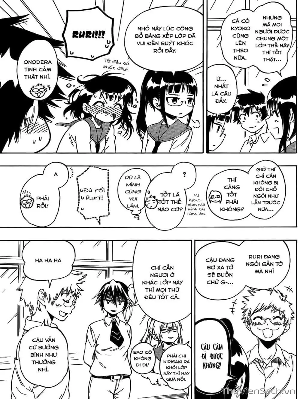 Truyện Tranh Tình Yêu Giả Tạo - Nisekoi trang 8