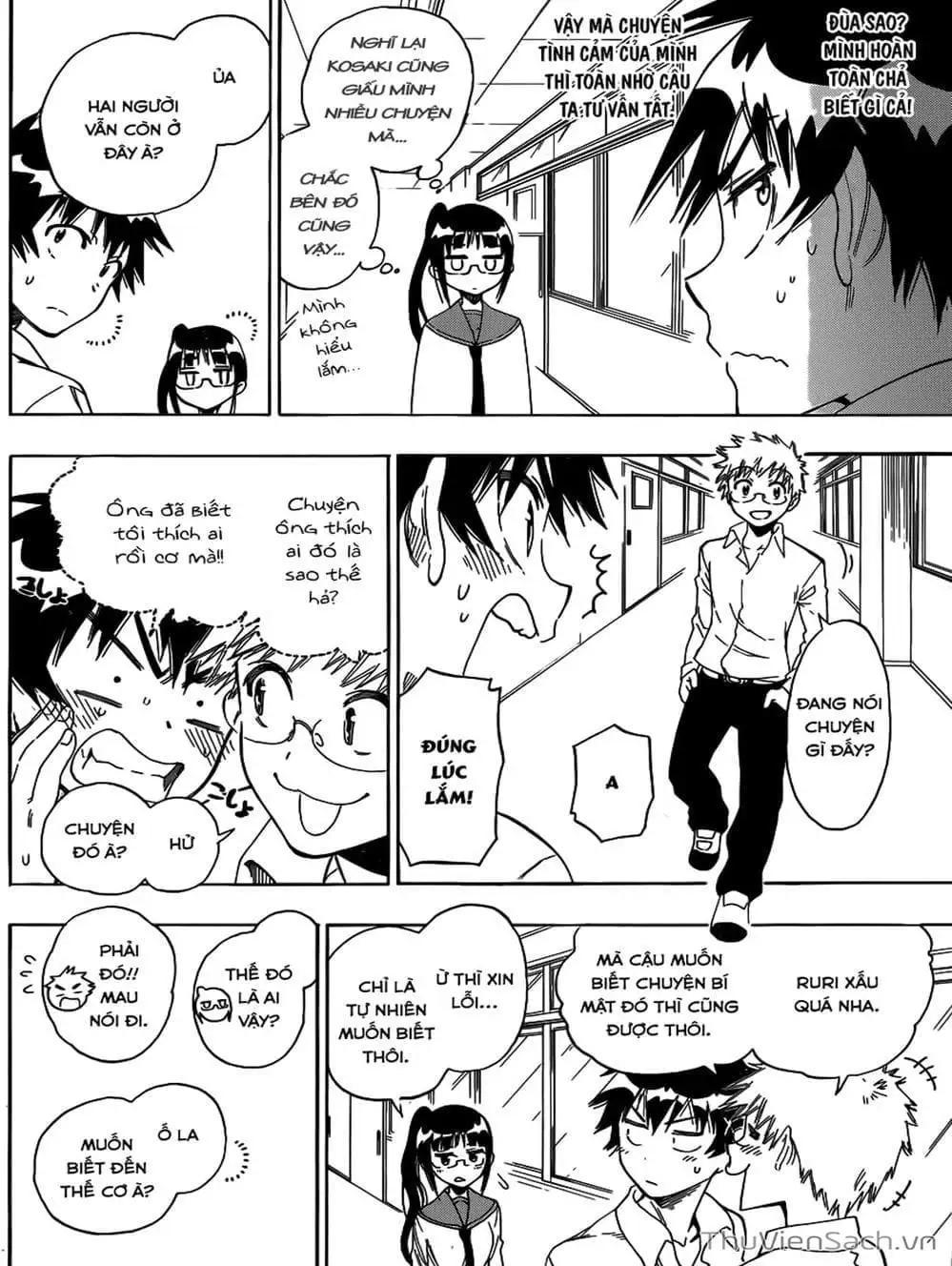 Truyện Tranh Tình Yêu Giả Tạo - Nisekoi trang 8