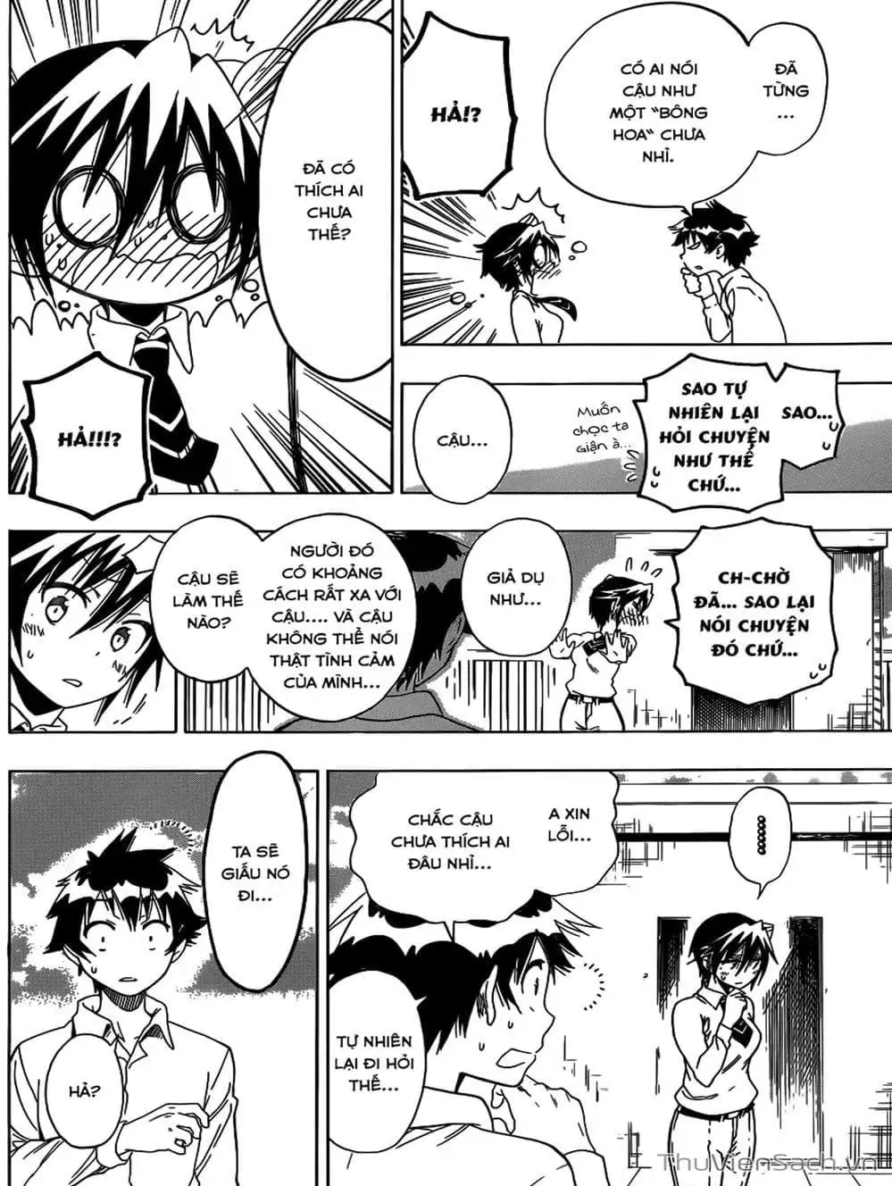 Truyện Tranh Tình Yêu Giả Tạo - Nisekoi trang 8