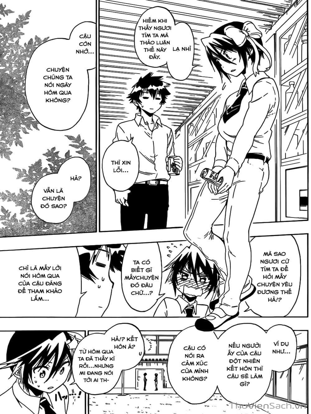 Truyện Tranh Tình Yêu Giả Tạo - Nisekoi trang 8