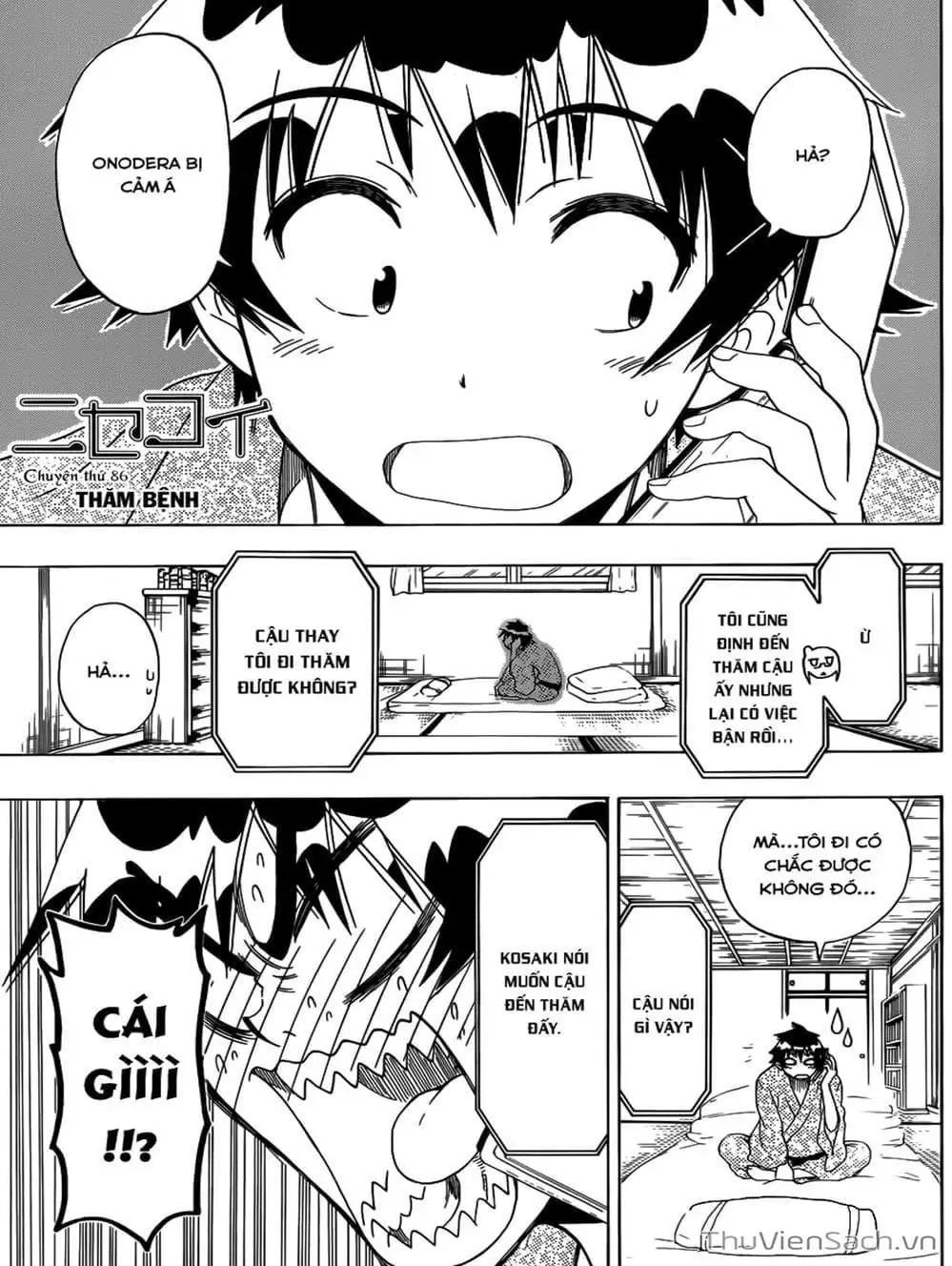 Truyện Tranh Tình Yêu Giả Tạo - Nisekoi trang 8