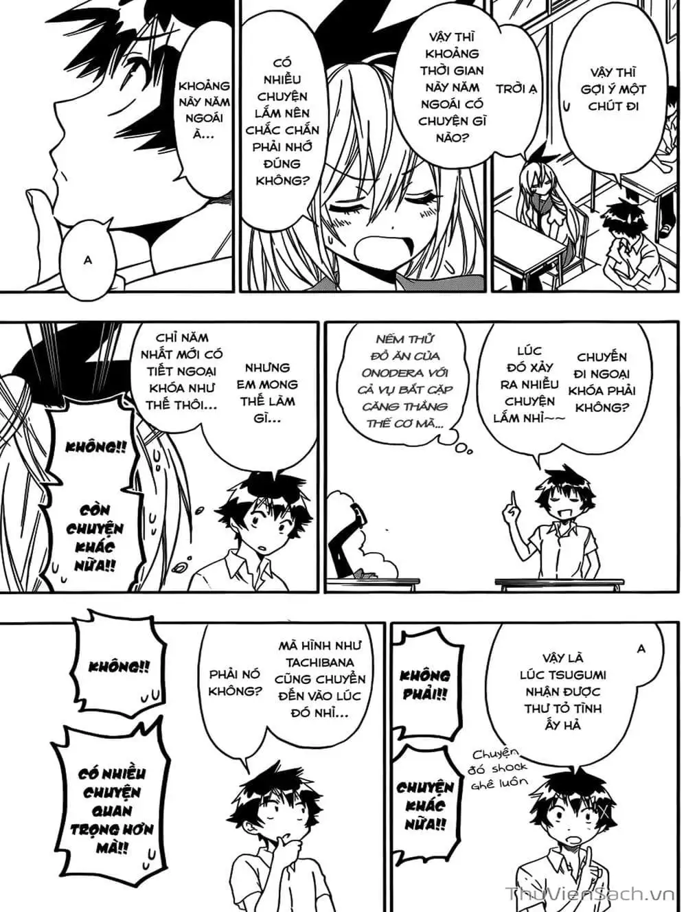 Truyện Tranh Tình Yêu Giả Tạo - Nisekoi trang 8