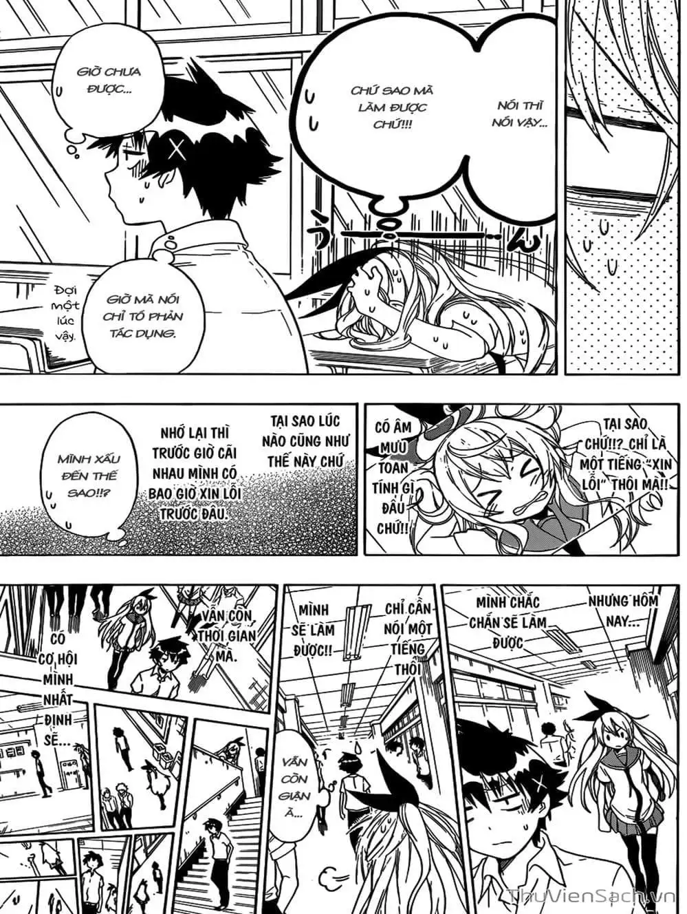 Truyện Tranh Tình Yêu Giả Tạo - Nisekoi trang 8