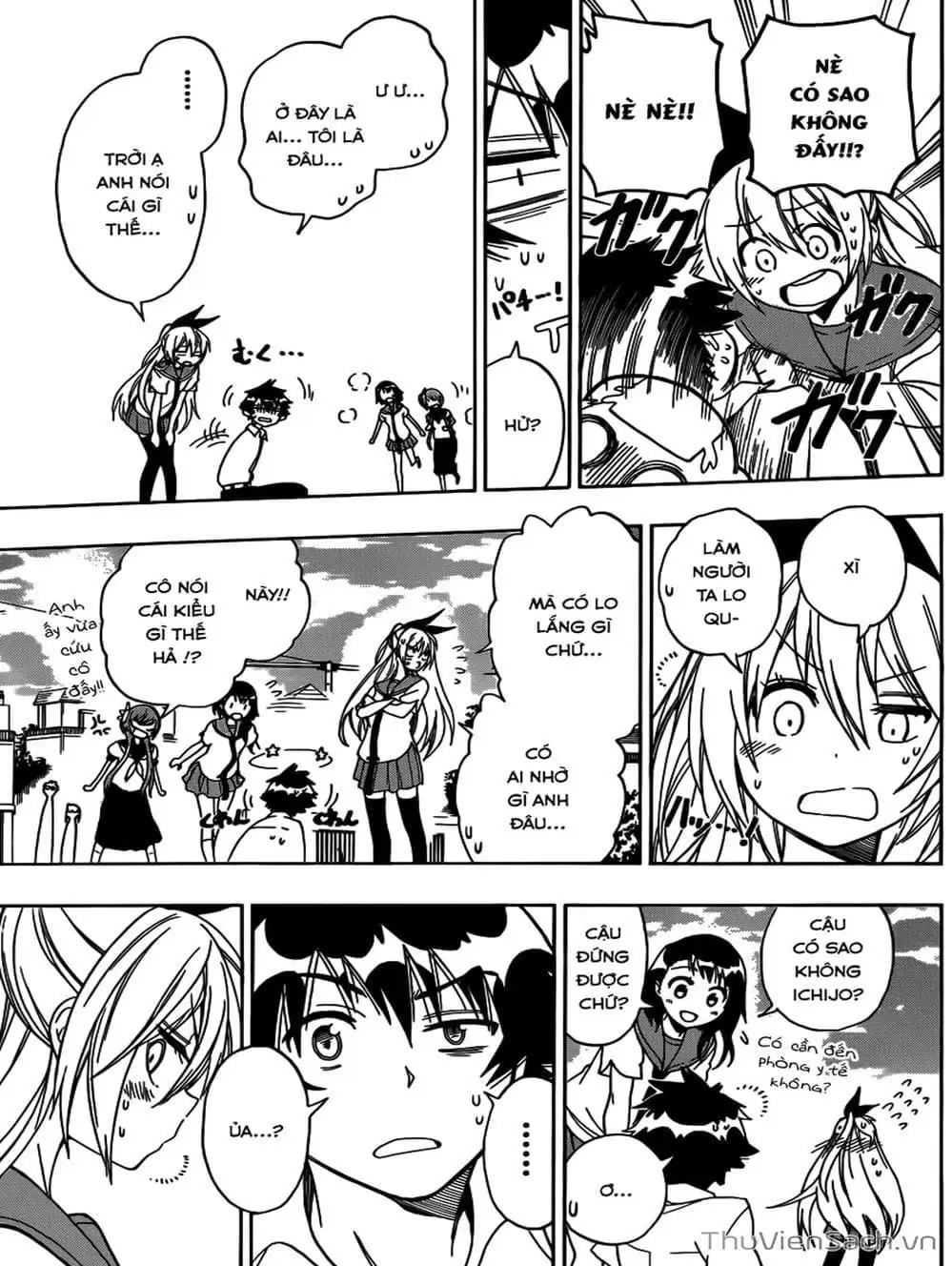 Truyện Tranh Tình Yêu Giả Tạo - Nisekoi trang 8