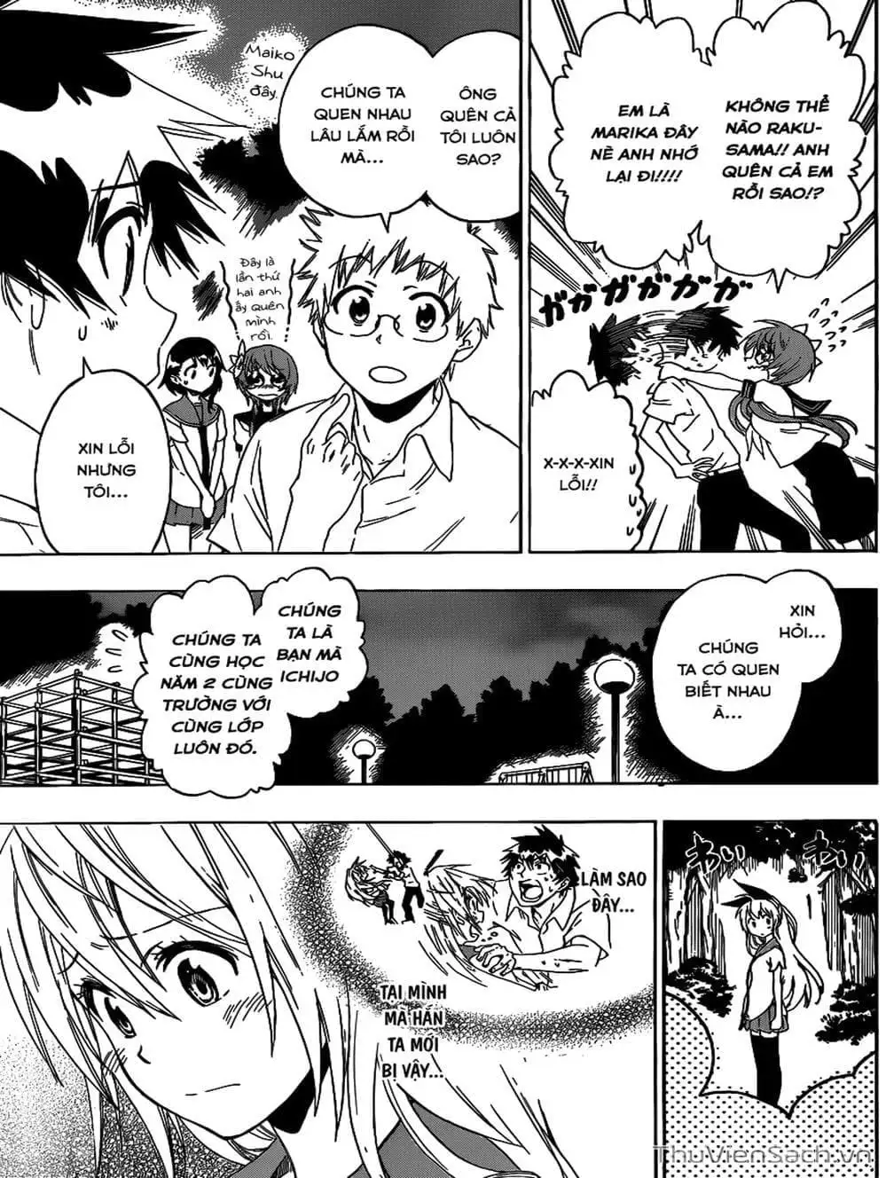 Truyện Tranh Tình Yêu Giả Tạo - Nisekoi trang 8