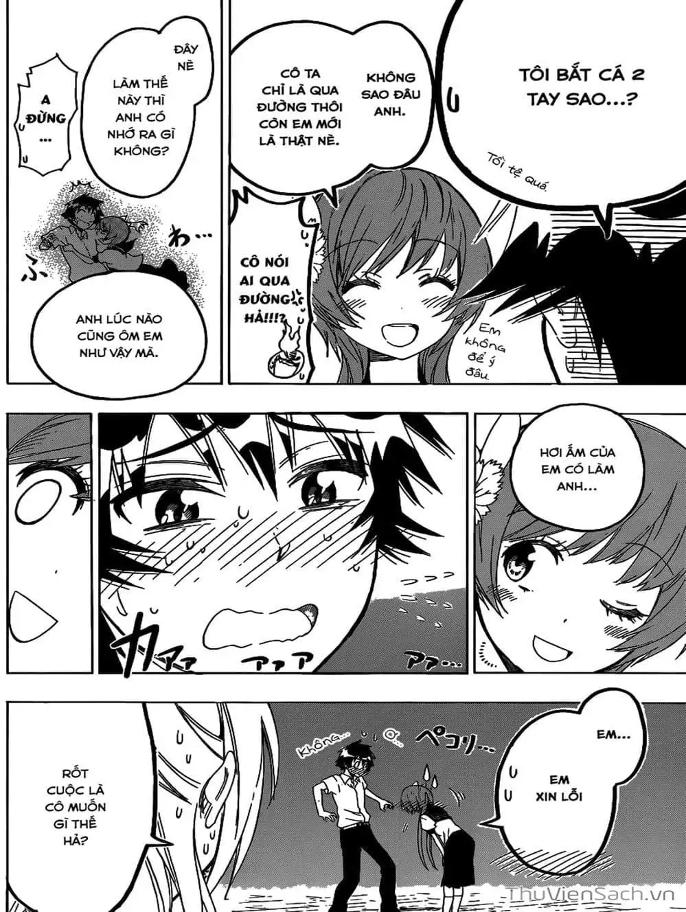 Truyện Tranh Tình Yêu Giả Tạo - Nisekoi trang 8