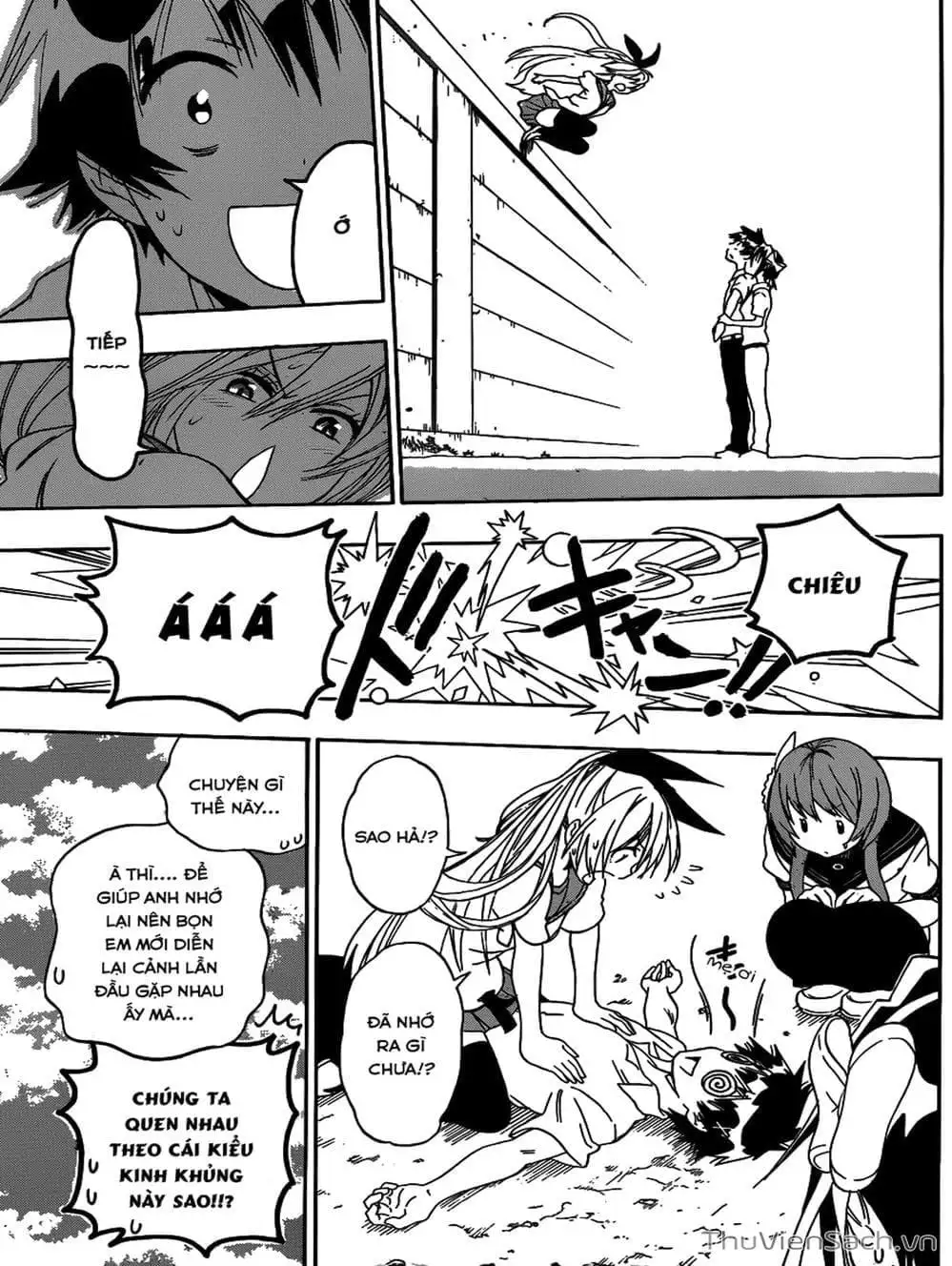 Truyện Tranh Tình Yêu Giả Tạo - Nisekoi trang 8