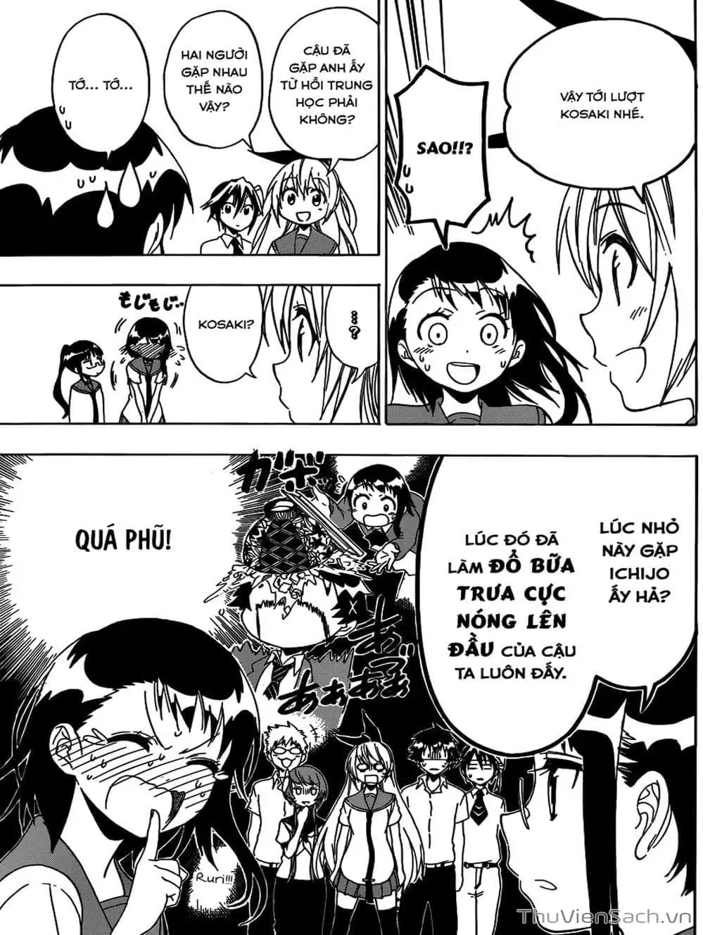 Truyện Tranh Tình Yêu Giả Tạo - Nisekoi trang 8