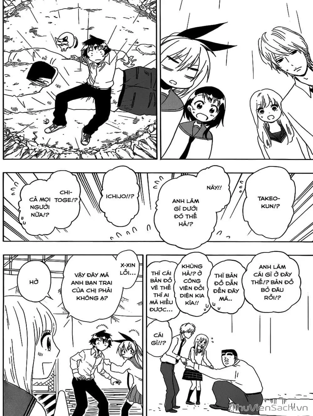 Truyện Tranh Tình Yêu Giả Tạo - Nisekoi trang 8