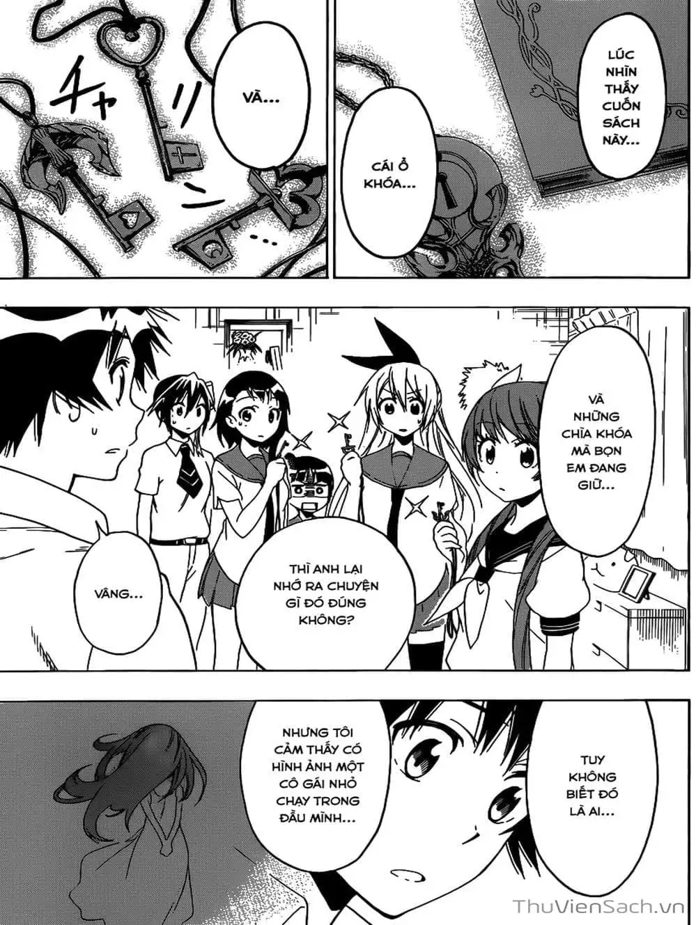 Truyện Tranh Tình Yêu Giả Tạo - Nisekoi trang 8