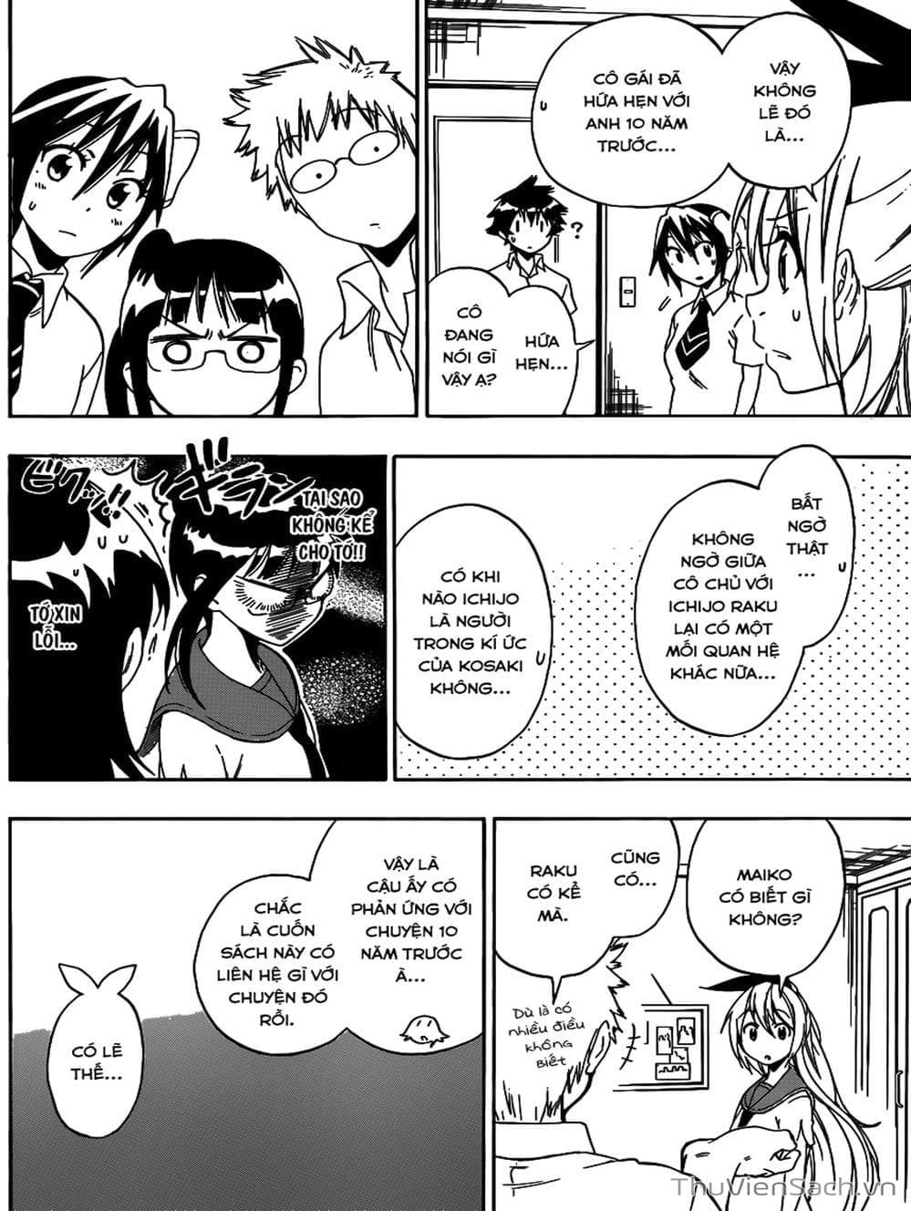Truyện Tranh Tình Yêu Giả Tạo - Nisekoi trang 8