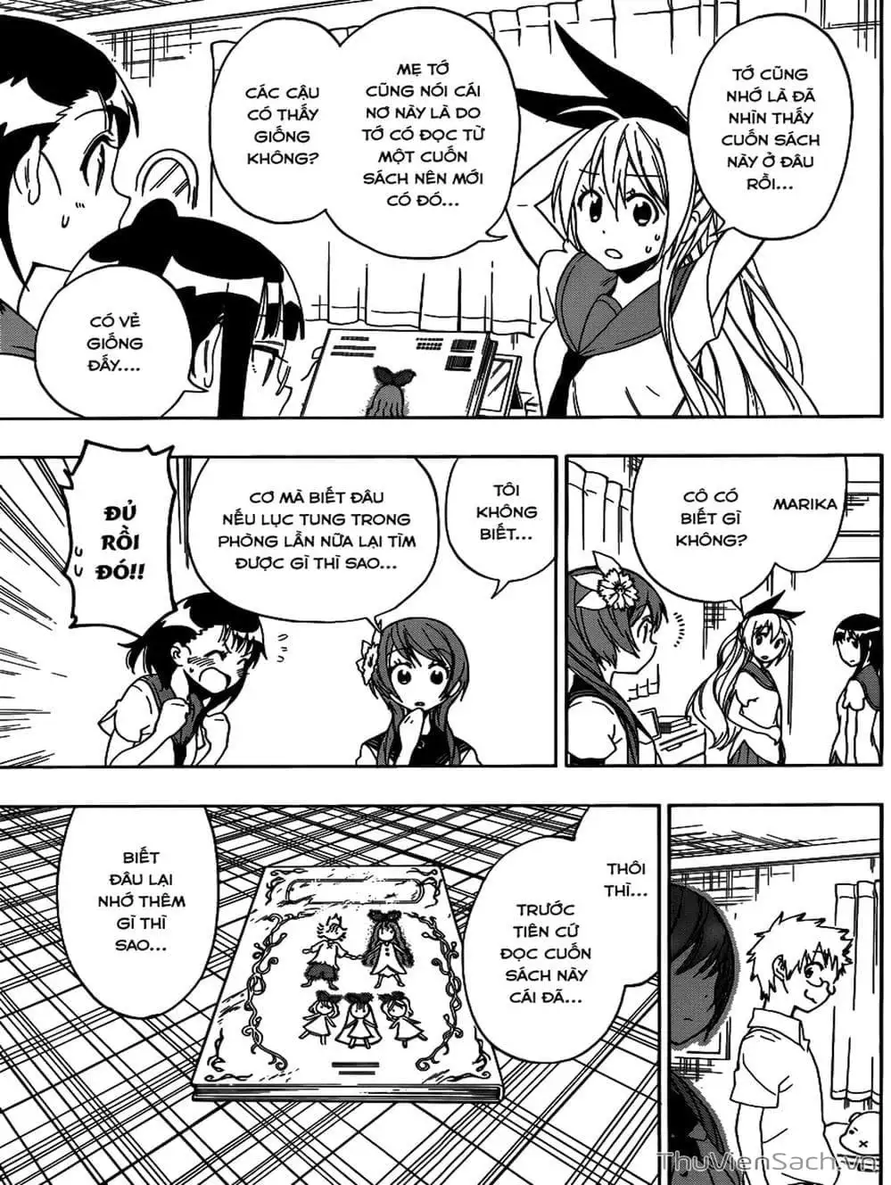 Truyện Tranh Tình Yêu Giả Tạo - Nisekoi trang 8