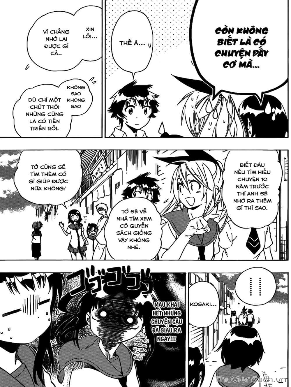 Truyện Tranh Tình Yêu Giả Tạo - Nisekoi trang 8