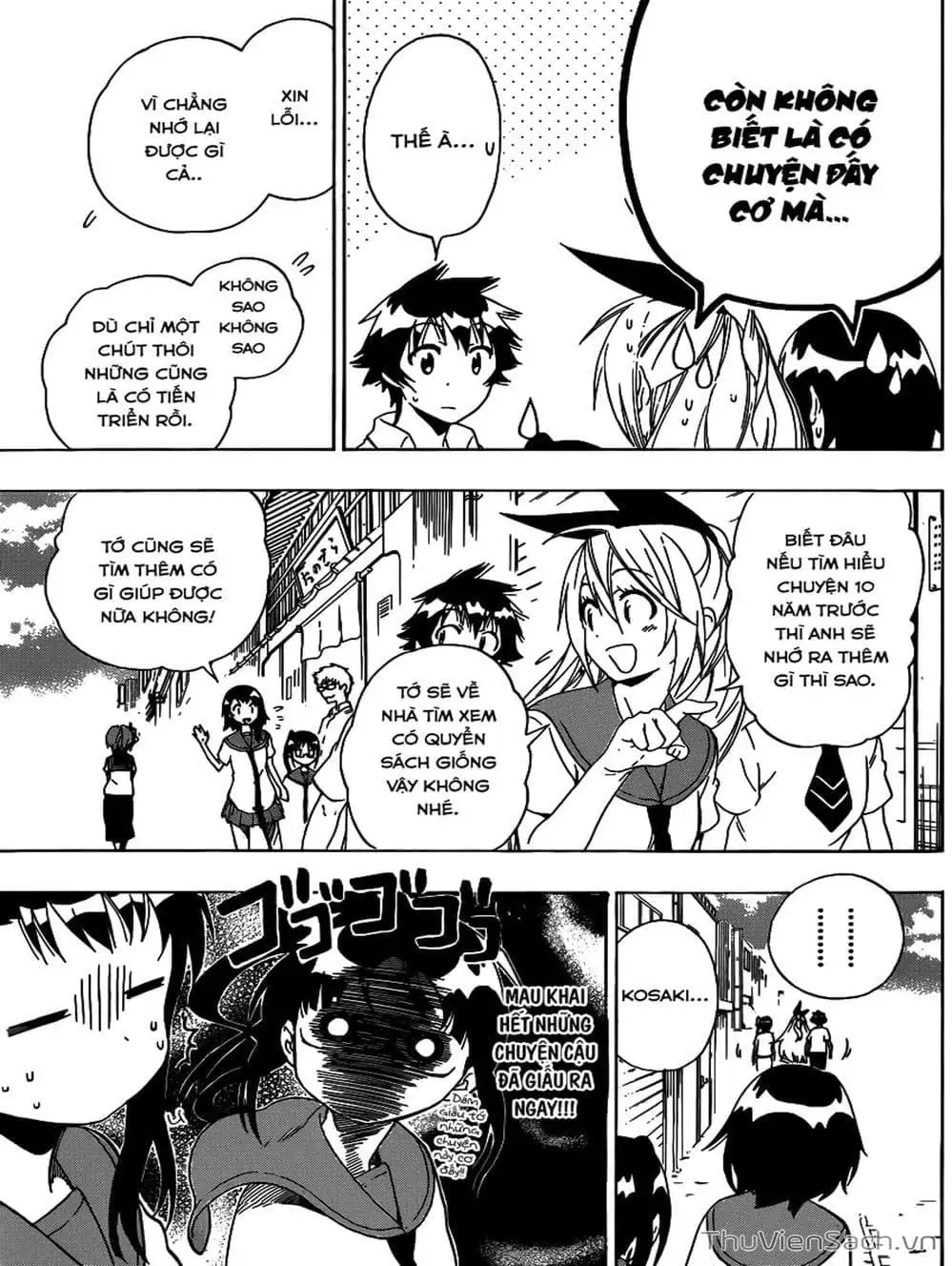 Truyện Tranh Tình Yêu Giả Tạo - Nisekoi trang 8