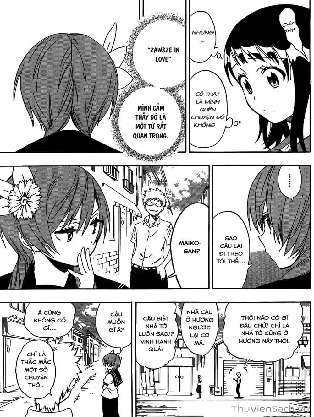 Truyện Tranh Tình Yêu Giả Tạo - Nisekoi trang 8