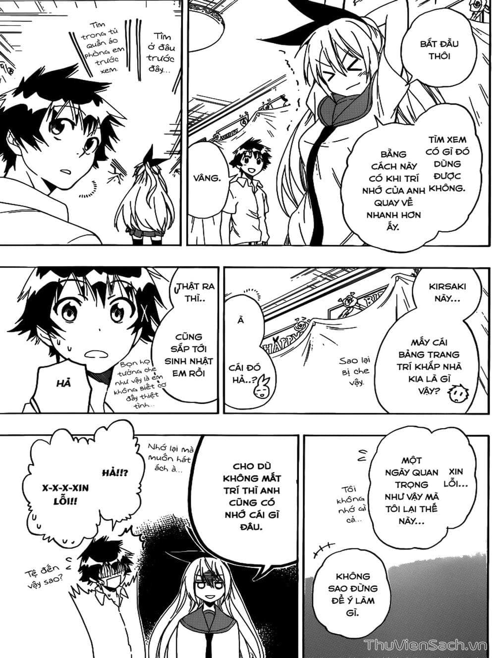 Truyện Tranh Tình Yêu Giả Tạo - Nisekoi trang 8