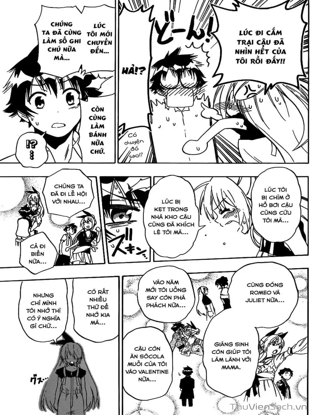 Truyện Tranh Tình Yêu Giả Tạo - Nisekoi trang 8