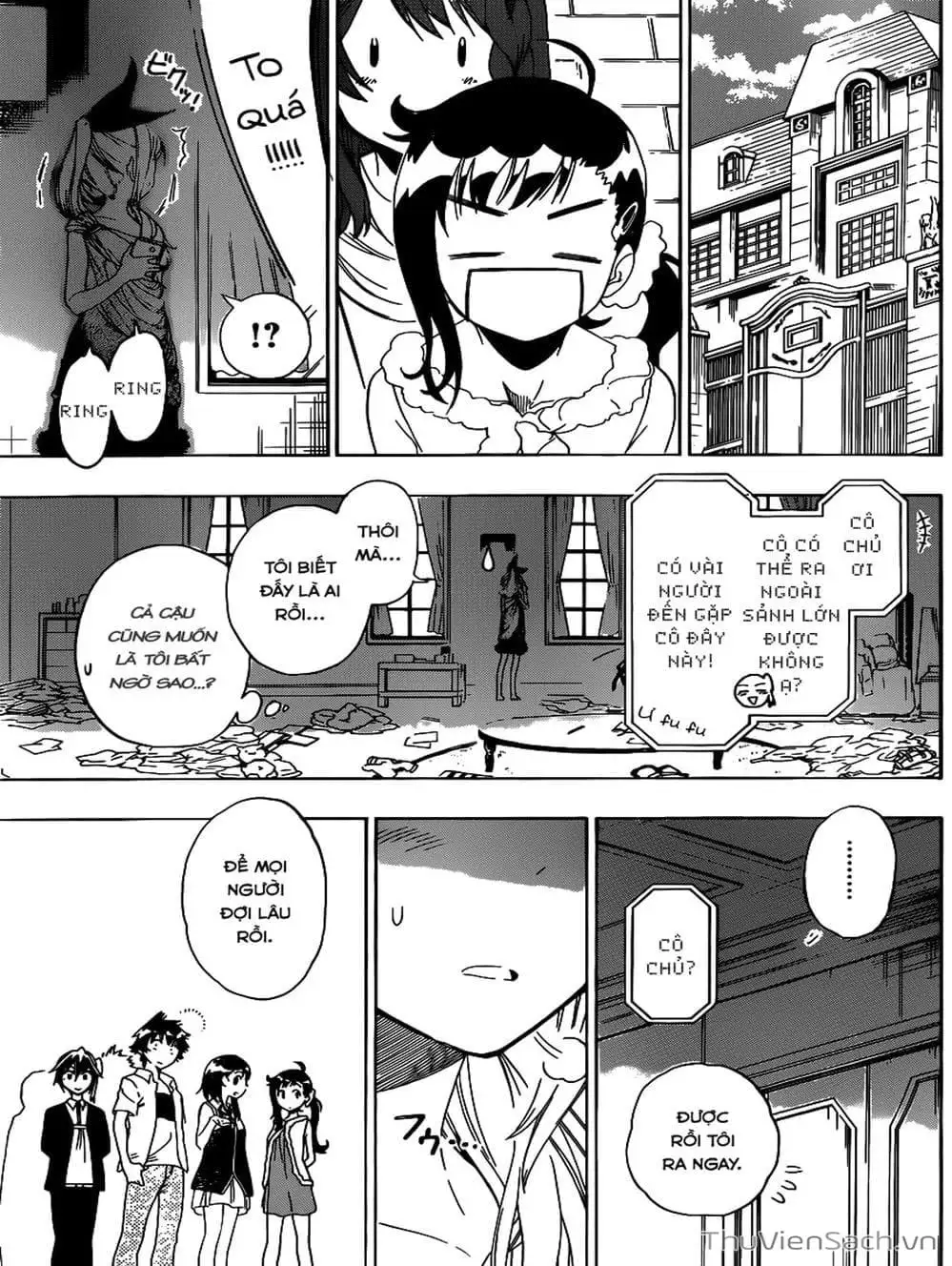 Truyện Tranh Tình Yêu Giả Tạo - Nisekoi trang 8