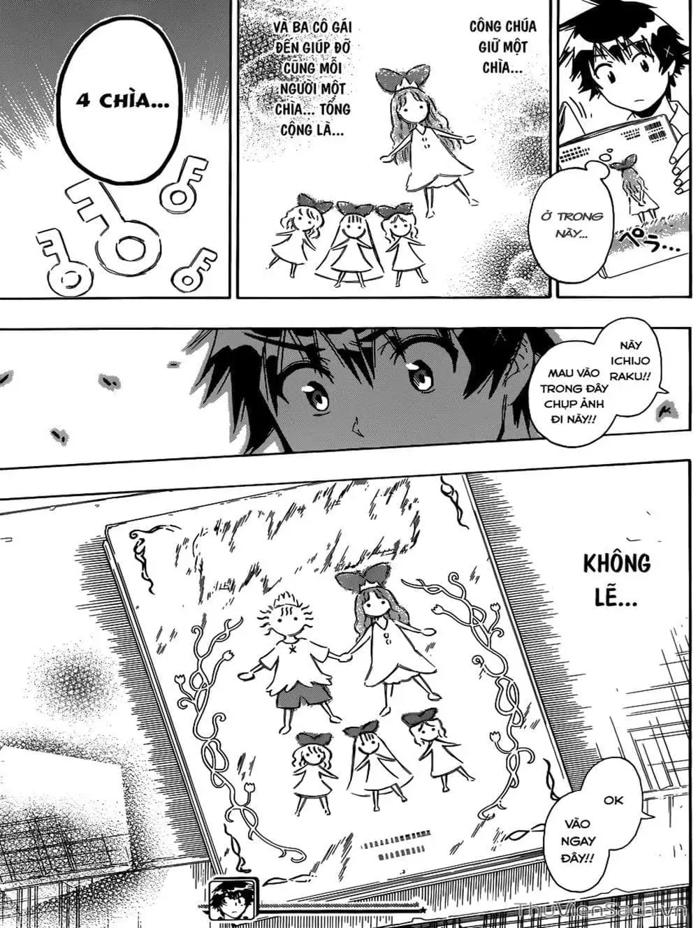 Truyện Tranh Tình Yêu Giả Tạo - Nisekoi trang 8