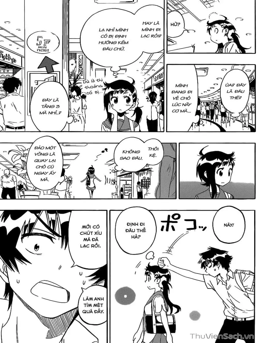 Truyện Tranh Tình Yêu Giả Tạo - Nisekoi trang 8