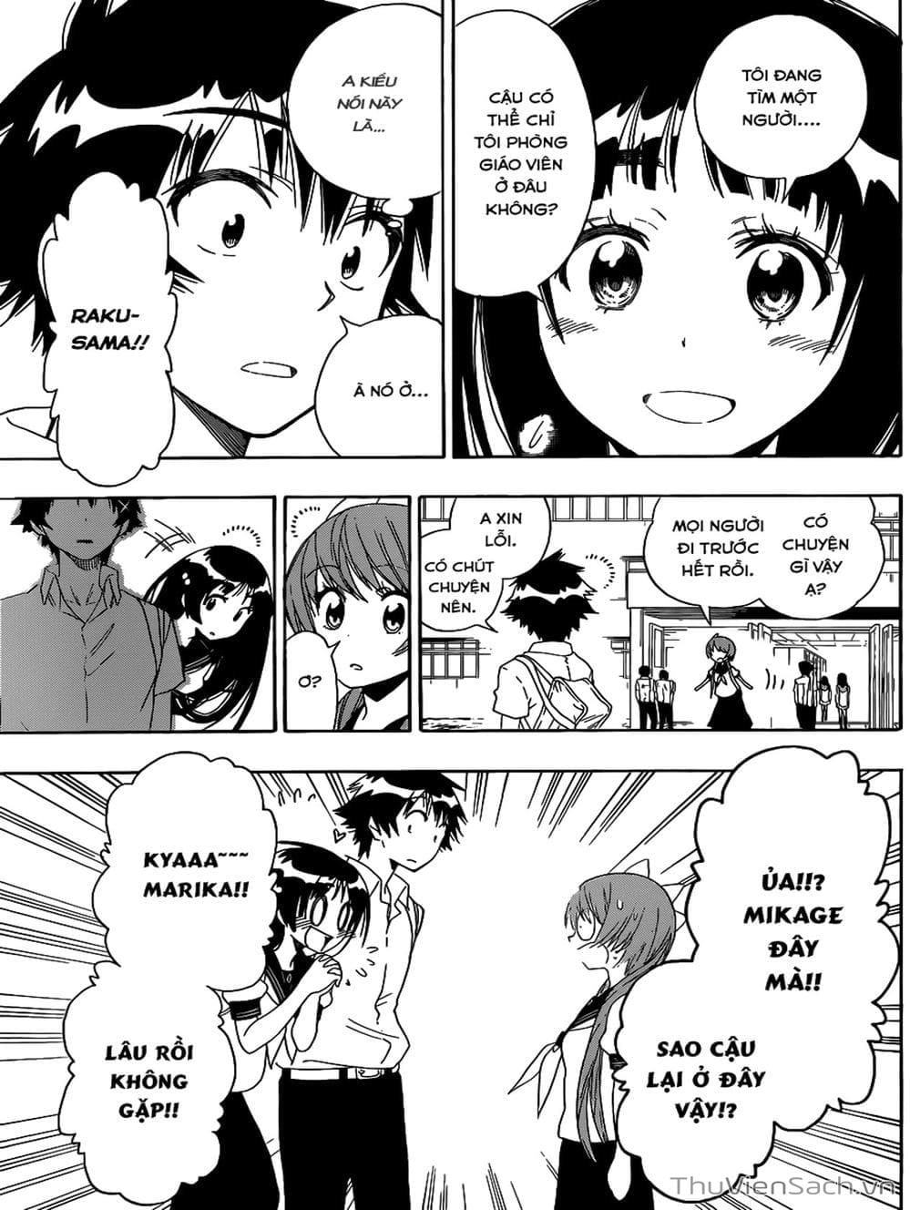 Truyện Tranh Tình Yêu Giả Tạo - Nisekoi trang 8