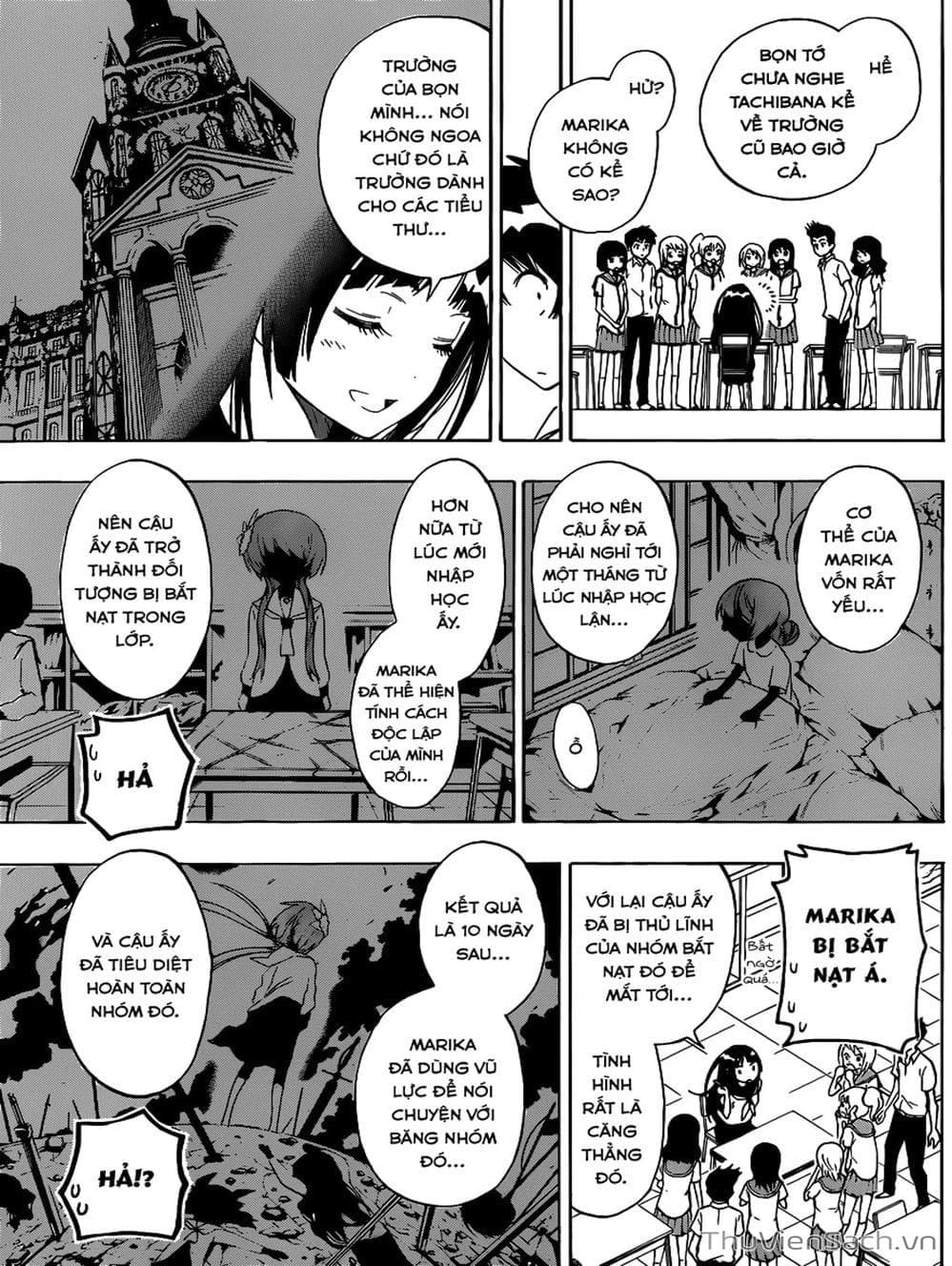 Truyện Tranh Tình Yêu Giả Tạo - Nisekoi trang 8