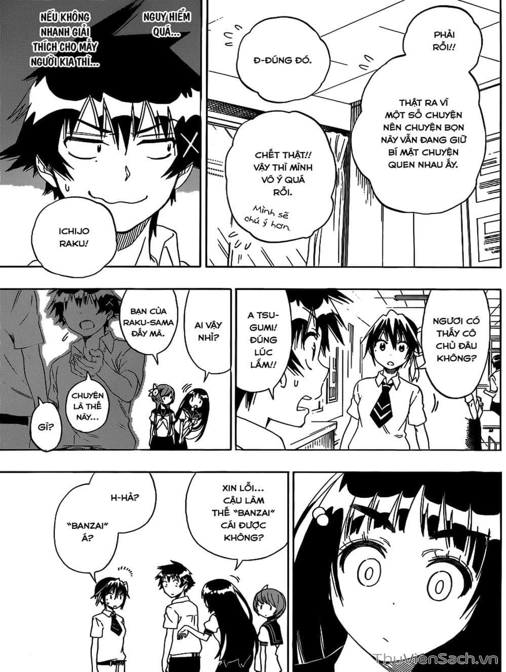 Truyện Tranh Tình Yêu Giả Tạo - Nisekoi trang 8