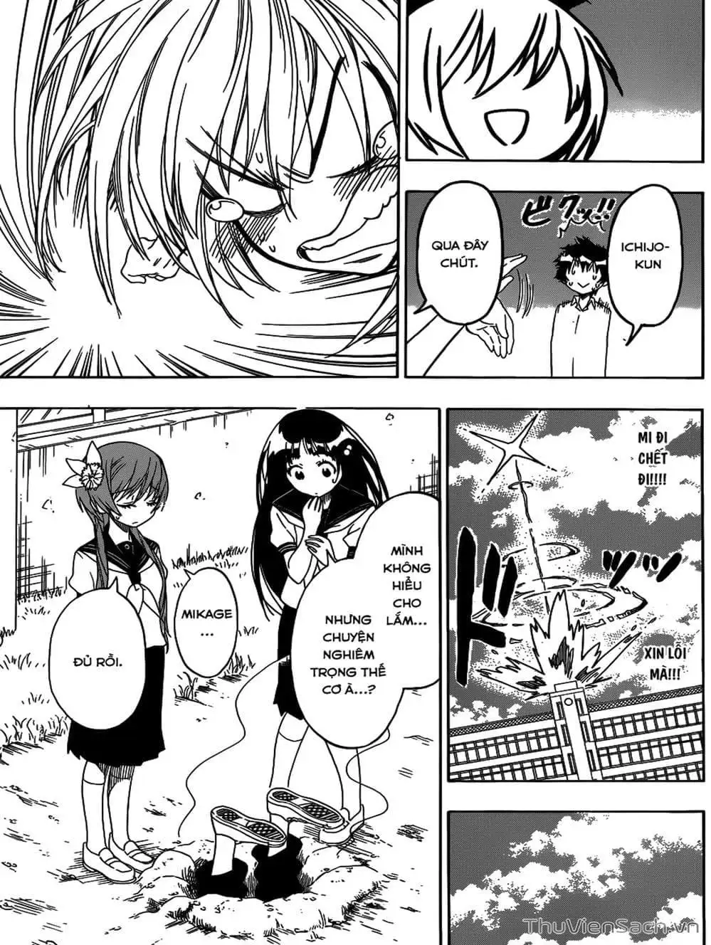 Truyện Tranh Tình Yêu Giả Tạo - Nisekoi trang 8