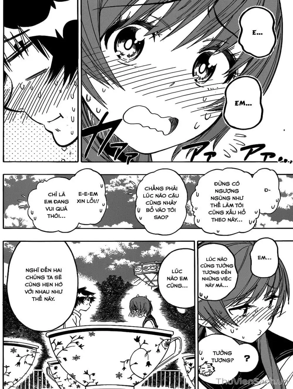 Truyện Tranh Tình Yêu Giả Tạo - Nisekoi trang 8