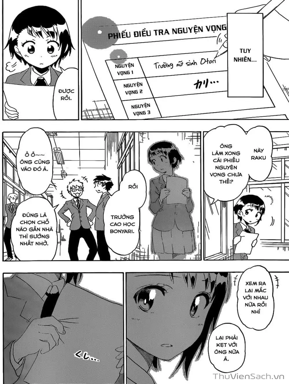 Truyện Tranh Tình Yêu Giả Tạo - Nisekoi trang 8