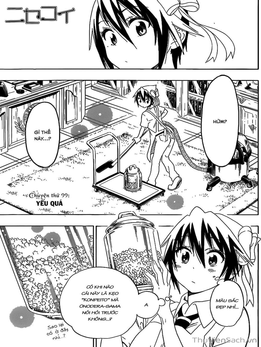 Truyện Tranh Tình Yêu Giả Tạo - Nisekoi trang 8